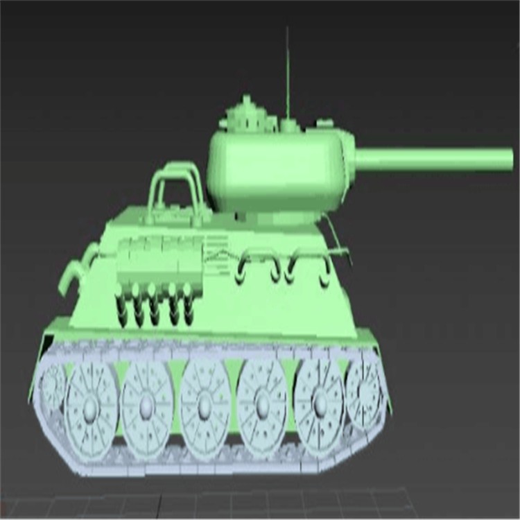 旌德充气军用坦克模型